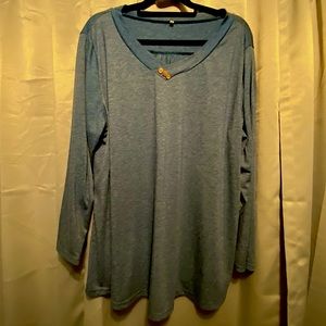 5/$10 - Blue Long-sleeve Tee